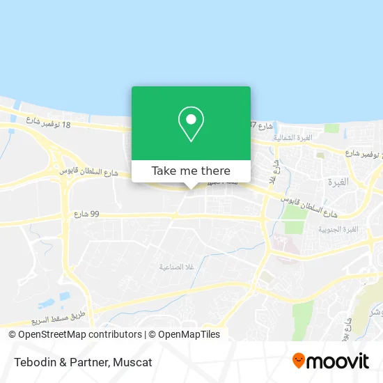 Tebodin & Partner map