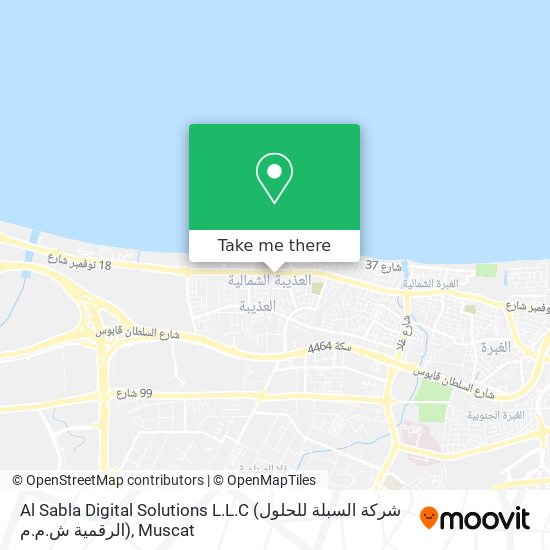 Al Sabla Digital Solutions L.L.C (شركة السبلة للحلول الرقمية ش.م.م) map