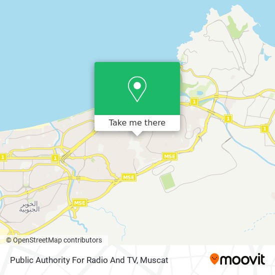 Public Authority For Radio And TV map