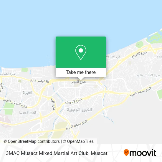 3MAC Musact Mixed Martial Art Club map