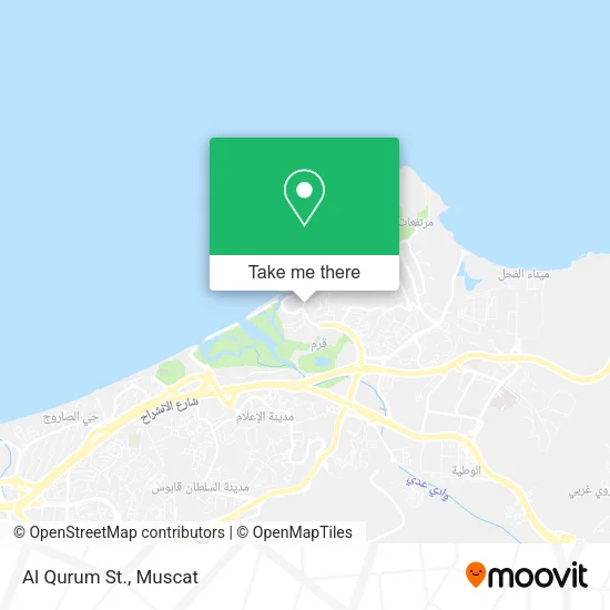 Al Qurum Street map