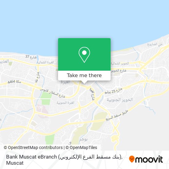 Bank Muscat eBranch (بنك مسقط الفرع الإلكتروني) map