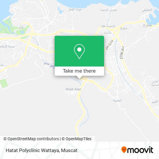 Hatat Polyclinic Wattaya map