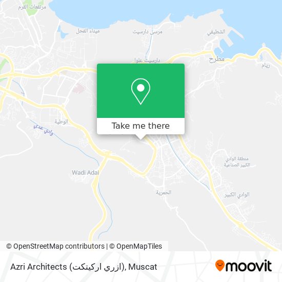 Azri Architects (ازري اركيتكت) map