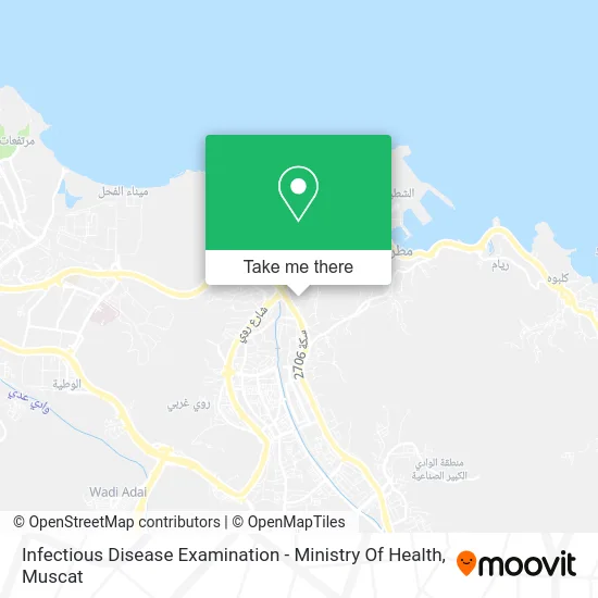 Infectious Disease Examination - Ministry Of Health map