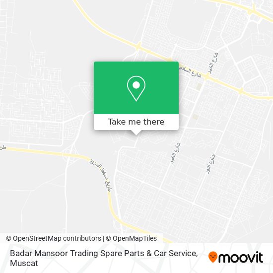 Badar Mansoor Trading Spare Parts & Car Service map