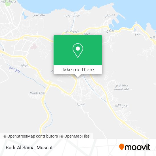 Badr Al Sama map