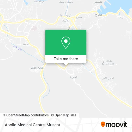 Apollo Medical Centre map