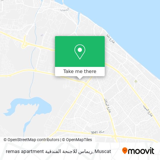 remas apartment ريماس للاجنحة الفندقية map