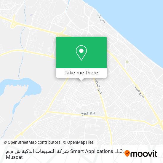 شركة التطبيقات الذكية ش.م.م Smart Applications LLC map