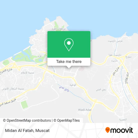 Midan Al Fatah map