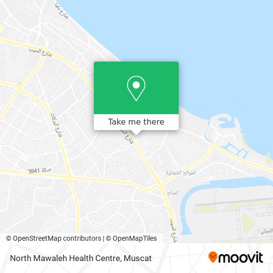 North Mawaleh Health Centre map