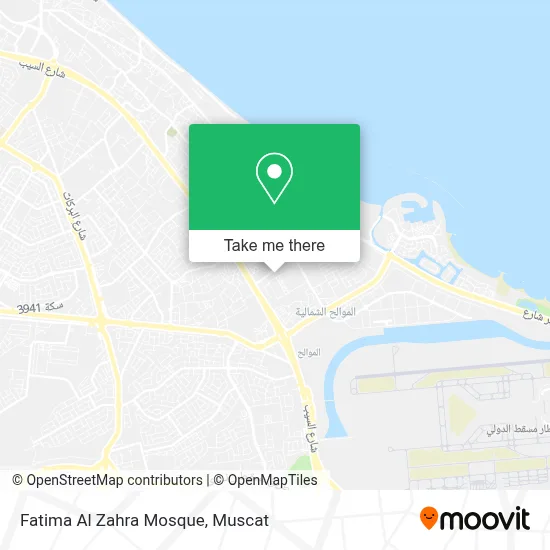 Fatima Al Zahra Mosque map