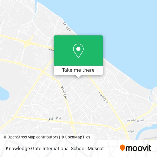 Knowledge Gate International School map
