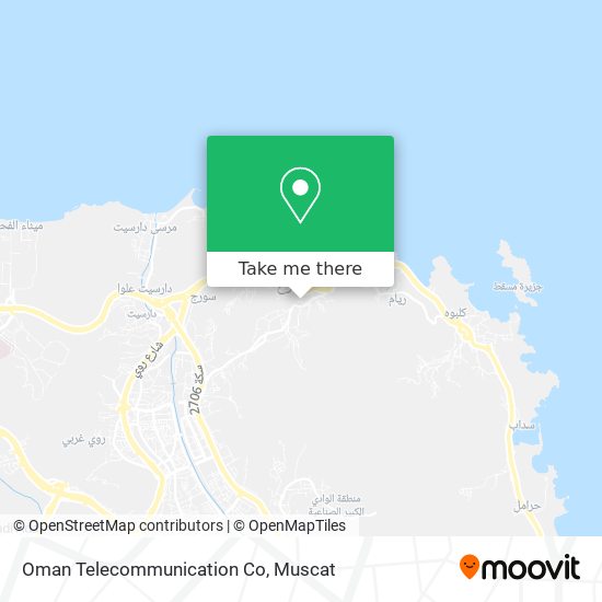 Oman Telecommunication Co map