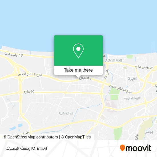 محطة الباصات map