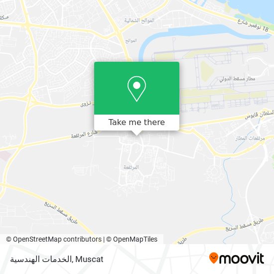 الخدمات الهندسية map