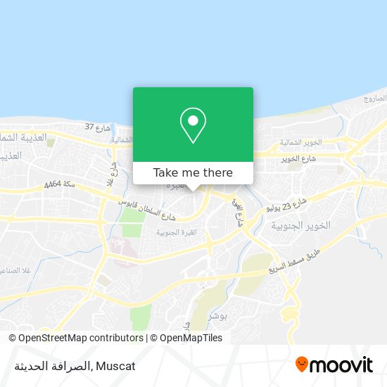 الصرافة الحديثة map