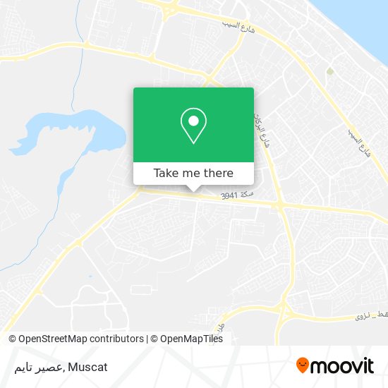 عصير تايم map