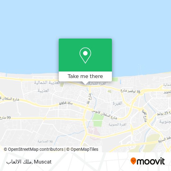 ملك الالعاب map
