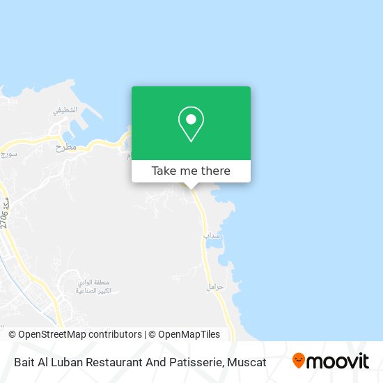 Bait Al Luban Restaurant And Patisserie map