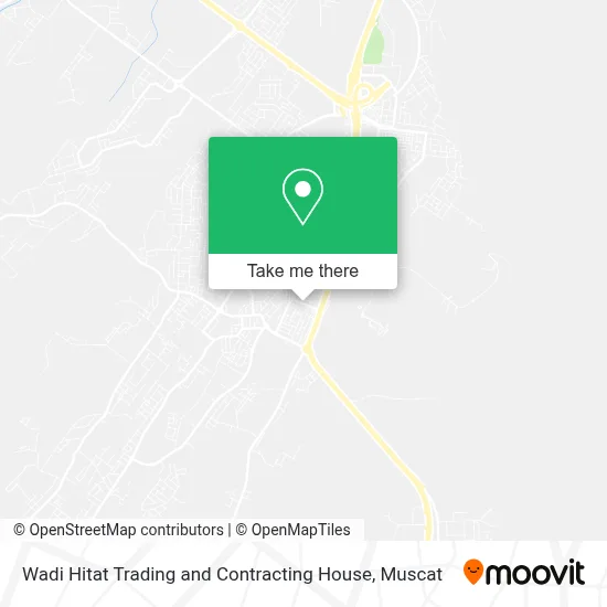 Wadi Hitat Trading and Contracting House map