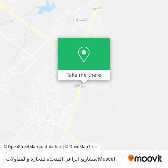 مشاريع الراعي المتحده للتجارة والمقاولات map