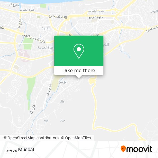 برونز map