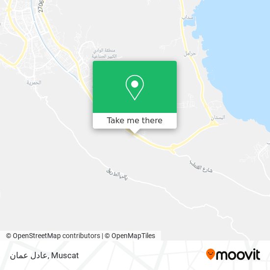 عادل عمان map
