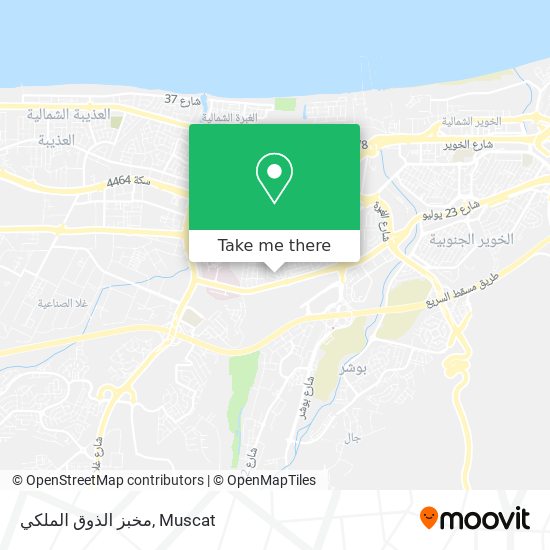 مخبز الذوق الملكي map