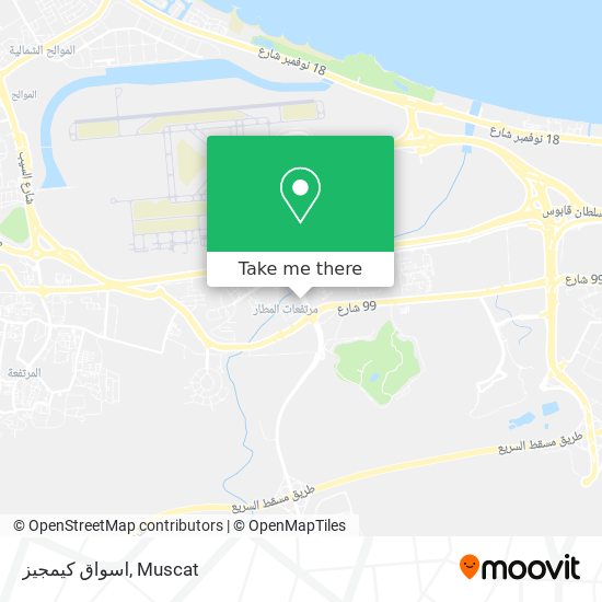 اسواق كيمجيز map