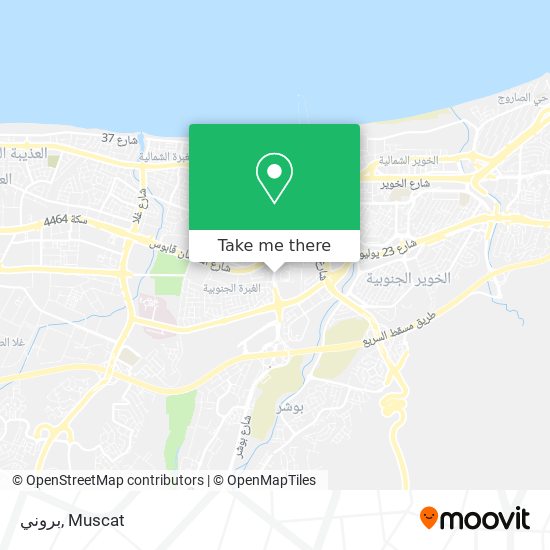 بروني map