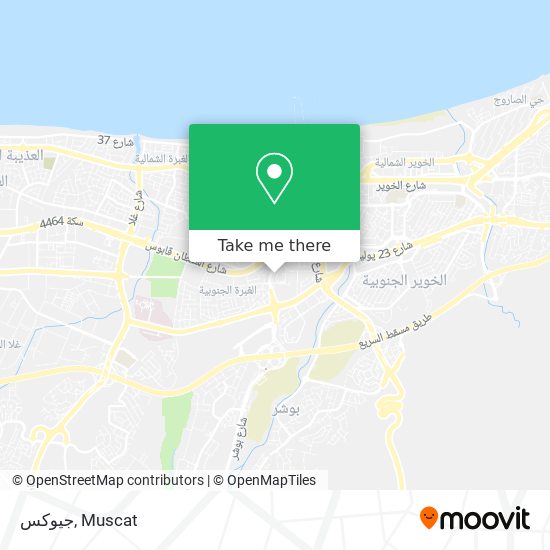 جيوكس map