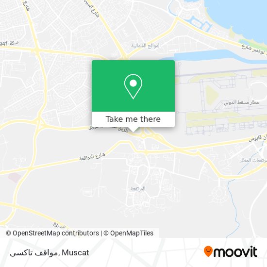 مواقف تاكسي map