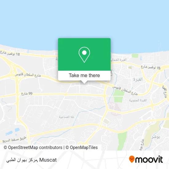 مركز بهوان الطبي map