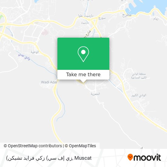 (زي إف سي) زكي فرايد تشيكن map