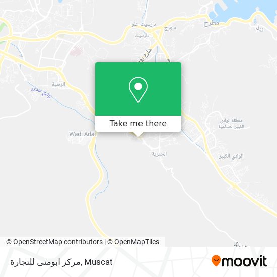 مركز ابومنى للتجارة map