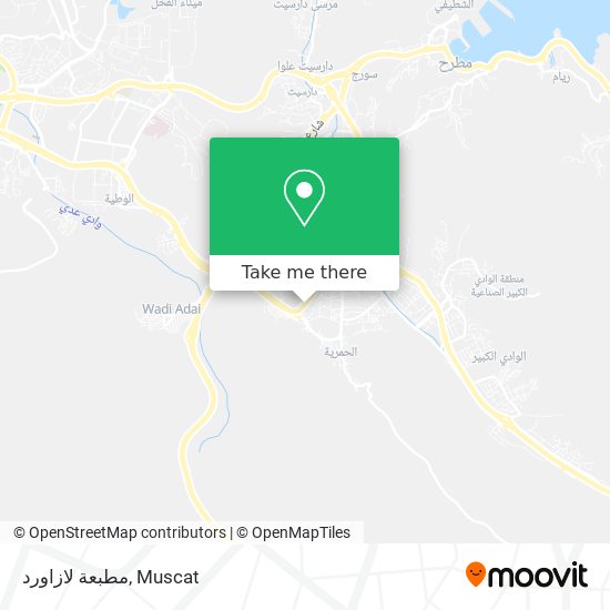 مطبعة لازاورد map
