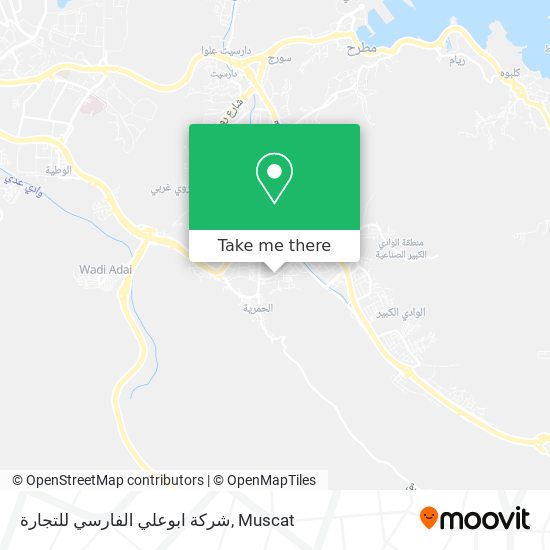 شركة ابوعلي الفارسي للتجارة map