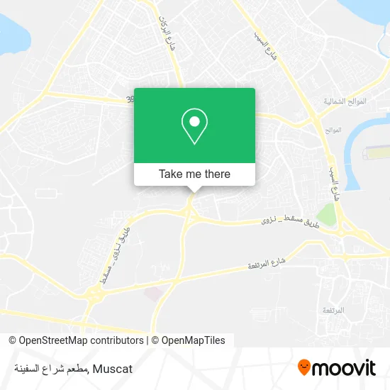 مطعم شراع السفينة map