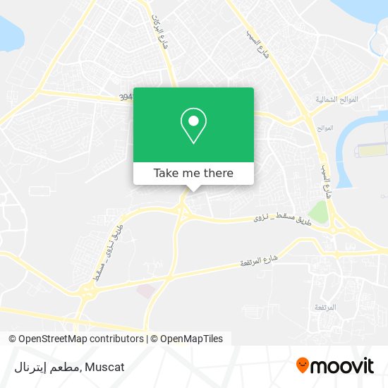 مطعم إيترنال map