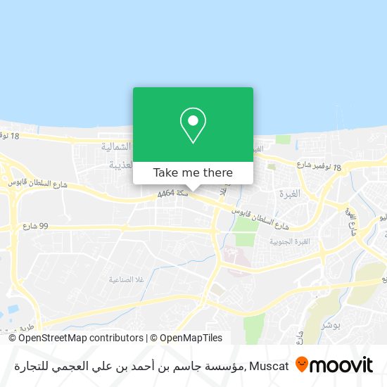 مؤسسة جاسم بن أحمد بن علي العجمي للتجارة map