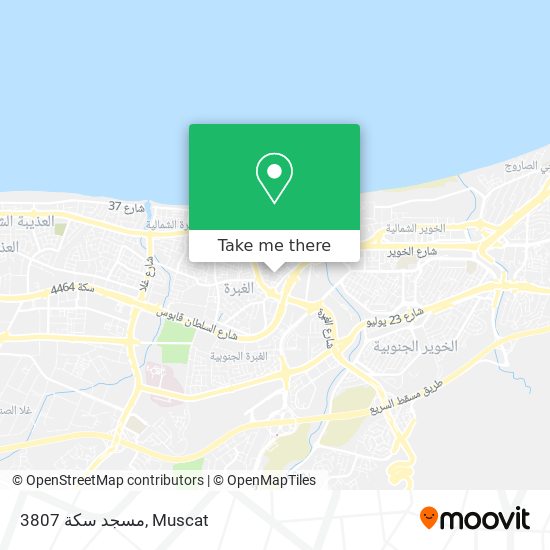 مسجد سكة 3807 map