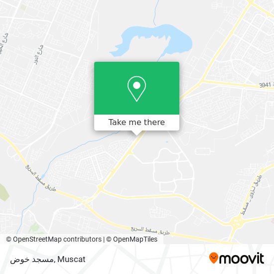 مسجد خوض map