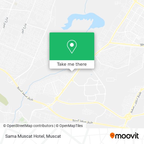 Sama Muscat Hotel map