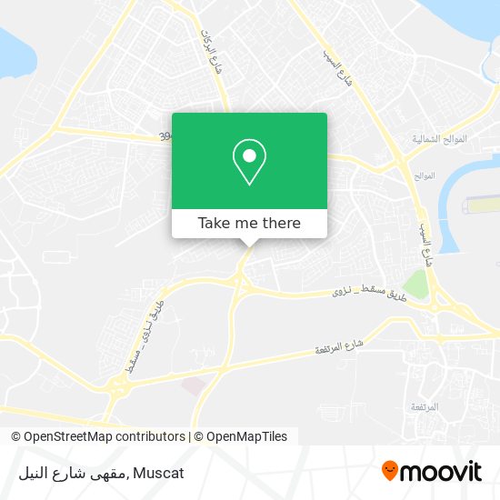 مقهى شارع النيل map