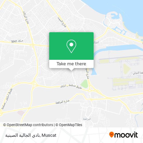 نادي الجالية الصينية map