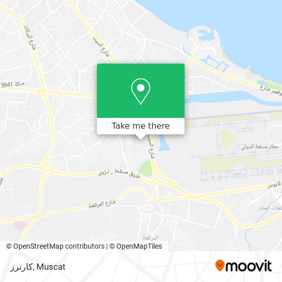 كارترز map