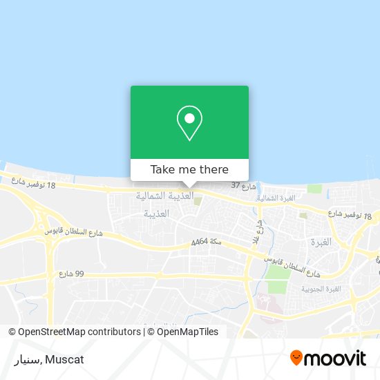 سنيار map
