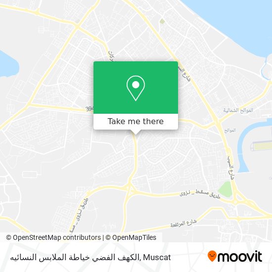 الكهف الفضي خياطة الملابس النسائيه map